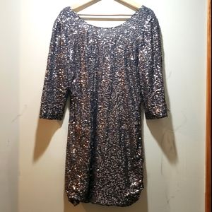 Lauren Conrad sequin mini party dress